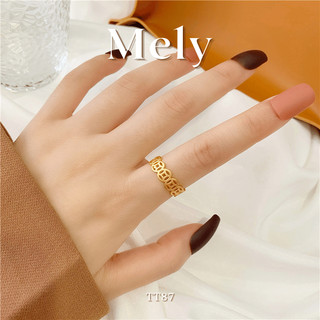 Nhẫn pha lê cao cấp - mely 1281