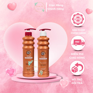 Cặp gội - xả snail ốc sên siêu phục hồi tóc, dưỡng tóc mềm mượt sophia professional 200ml & 500ml