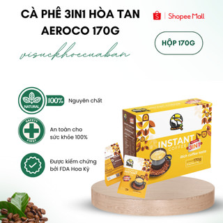 Cà phê Hòa tan 3in1 hộp 170g (17g/gói x 10 gói)