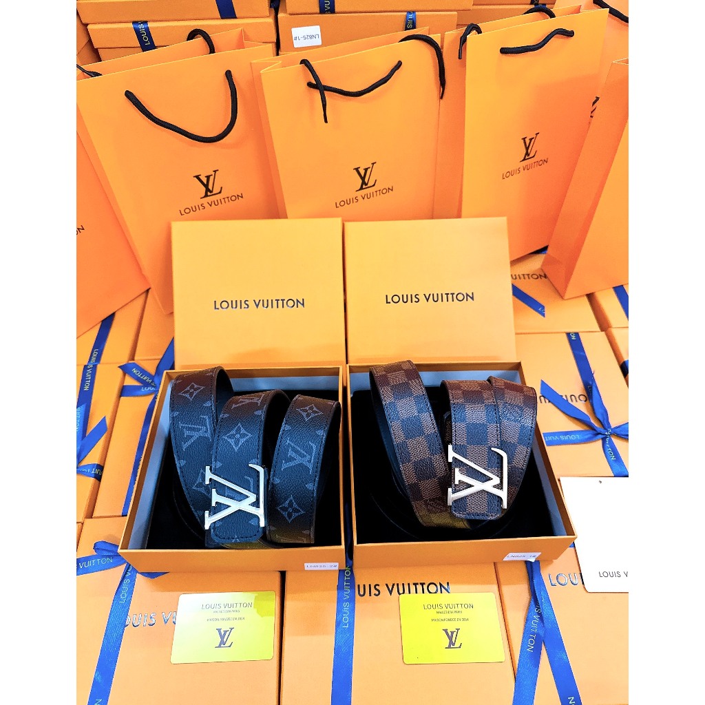 Dây thắt lưng nam da bò cao cấp fullbox siêu cấp sẵn Hoả tốc Vinkyshoptk_Hcm