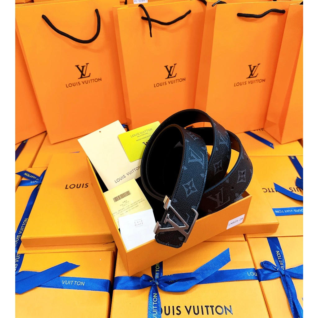 Dây thắt lưng nam da bò cao cấp fullbox siêu cấp sẵn Hoả tốc Vinkyshoptk_Hcm