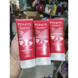 Sữa rửa mặt chống lão hoá Ponds Age Miracle 100g