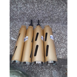 Mũi khoan rút lõi khô - Lòng sâu 23cm - chân chuyển nguyên khối - Không lắc