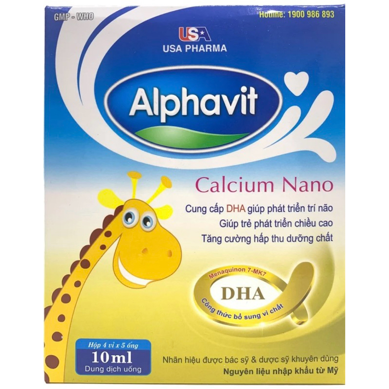 Alphavit Bổ sung calcium trẻ em