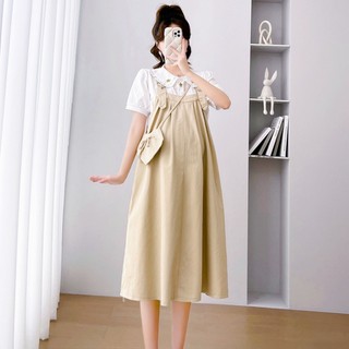 Váy bầu mùa hè shopdambau-BBA1685 Đầm bầu công sở chất đẹp sang chảnh
