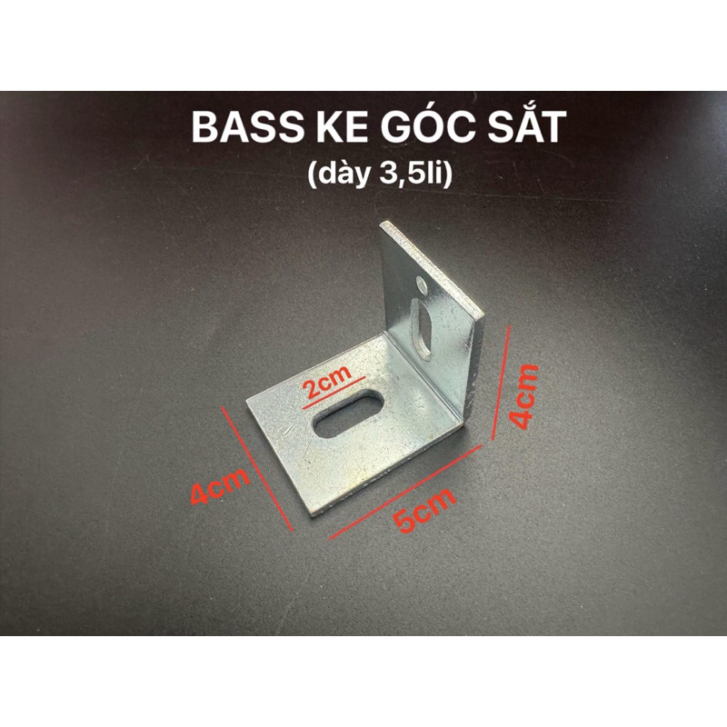 Bass ke vuông góc SẮT (kích thước như hình)