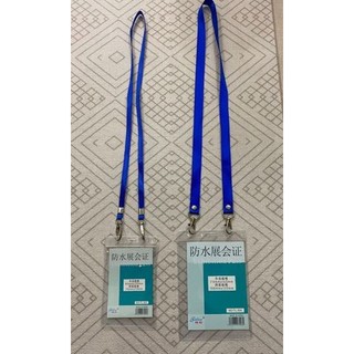 Combo 5 Dây đeo thẻ lụa 2 móc sắt bản rộng 1.5cm