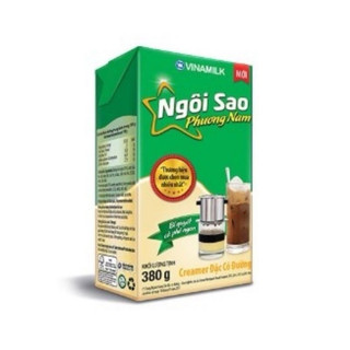 Cream đặc có đường Ngôi Sao Phương Nam xanh lá hộp 380g