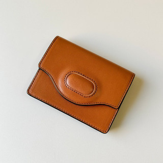 Ví ngắn Vuông Shop®️ Oval vừa các thẻ nhựa name card và tư trang cá nhân