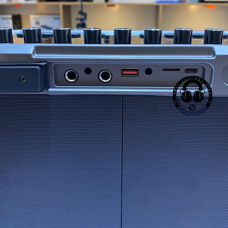 Loa SODLK S1314 công suất 200w - loa công nghệ karaoke - 2 micro - pin 24000mah | loa siêu trầm