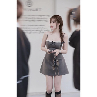 |BIGSIZE AHOLASHOP | Váy tiểu thư phối ren hai dây mpb (video cận chất cuối)
