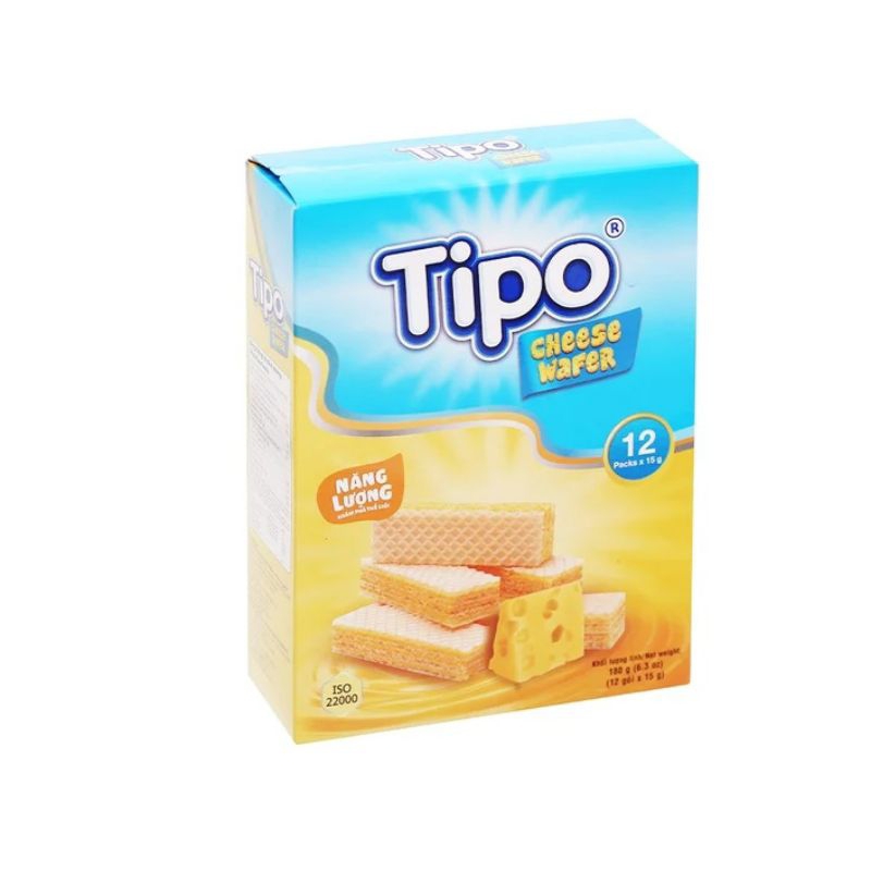 Bánh kem xốp phô mai Tipo hộp 180g