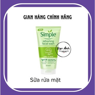 Sữa rửa mặt slimple chính hãng