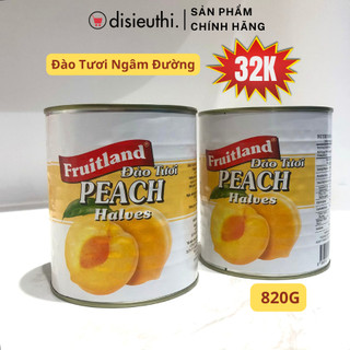 Đào Tươi Ngâm Đường Hosen Fruitland Peach Halves 820g