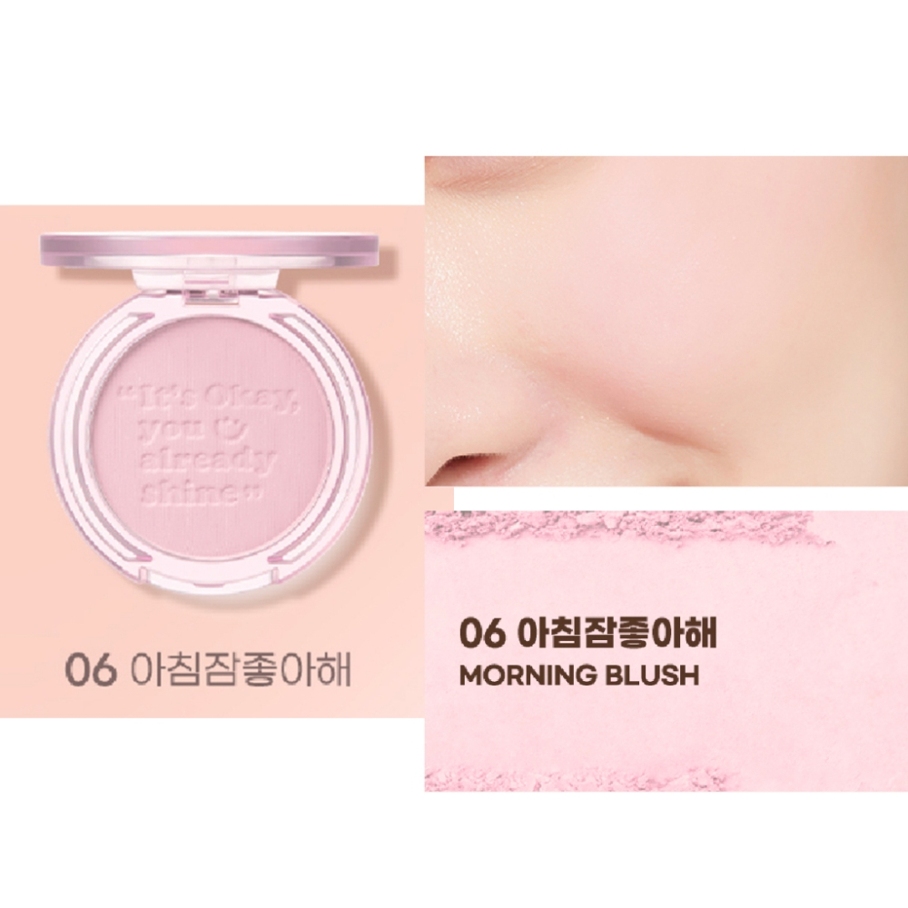 Phấn Má Hồng Peripera Pure Blushed Sunshine Cheek Pastel