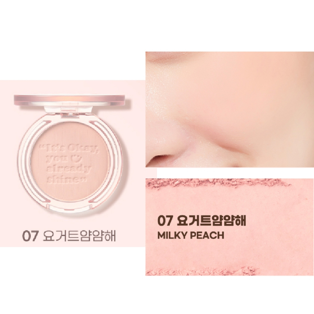 Phấn Má Hồng Peripera Pure Blushed Sunshine Cheek Pastel