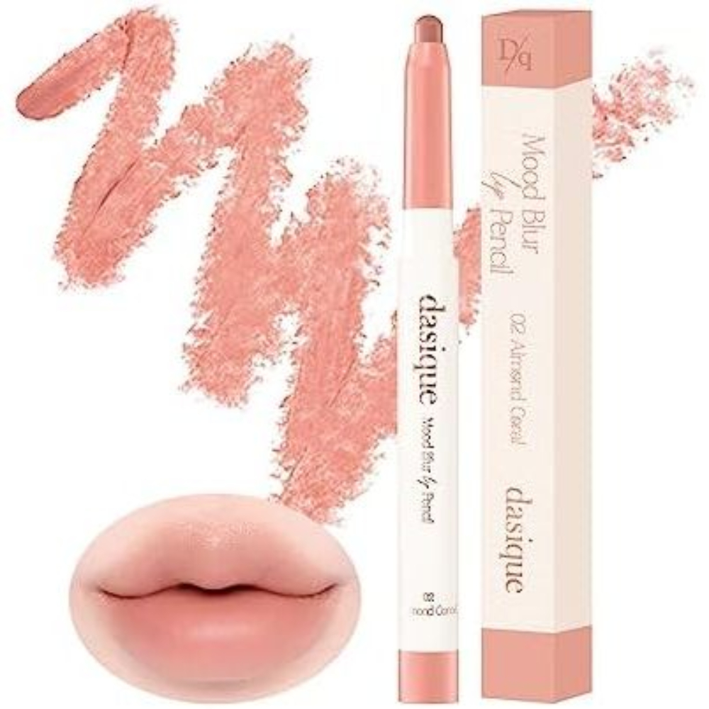 Chì Kẻ Viền Môi Dasique Mood Blur Lip Pencil 0.9g Mịn Lì Lên Màu Đẹp Thuần Chay Vegan