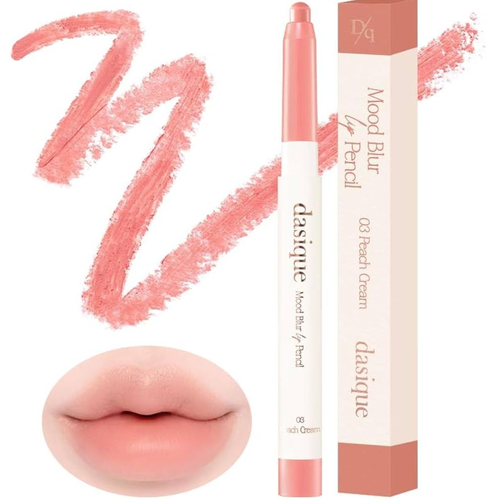 Chì Kẻ Viền Môi Dasique Mood Blur Lip Pencil 0.9g Mịn Lì Lên Màu Đẹp Thuần Chay Vegan