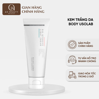 [CHÍNH HÃNG] Kem Trắng Da Body USOLAB, Bật Tông Sau 1 Tuần 250ml