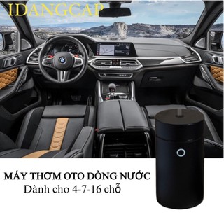 Máy khuếch tán tinh dầu xe hơi màu đen chính hãng Idangcap (tặng 10ml tinh dầu sả chanh khi mua máy)