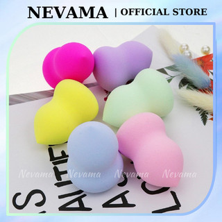 Mút tán kem nền Nevama Mút trang điểm Hồ Lô, Giọt Nước, bông trang điểm tán kem nền mềm mịn tiện dụng MT01