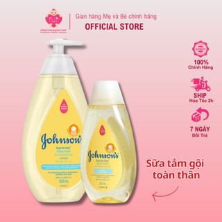 Sữa Tắm Gội Toàn Thân Johnson's Top-To-Toe Hair & Body Baby Bath 500ml