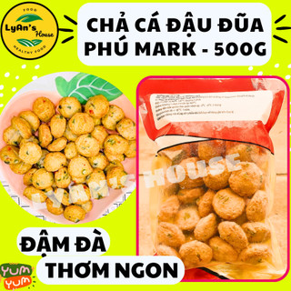 Chả Cá Đậu Đũa Phú Mark Trúc Phương 500g món ăn vặt xiên que thơm ngon, đậm đà