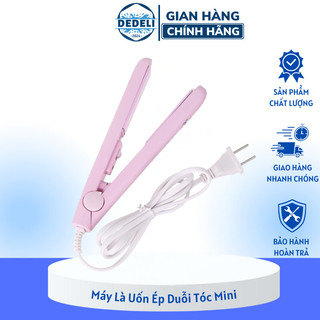 Máy là uốn ép duỗi tóc mini bỏ túi