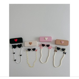 KM6 - Kính mắt kèm dây và hộp xinh xắn cho bé