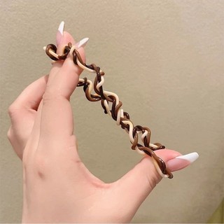 Dây cột tóc lò xo màu kẹo