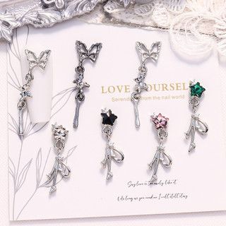 Charm bướm xích,sao xích trang trí móng