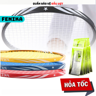 Miếng dán bảo vệ đầu vợt cầu lông fenika miếng dán đầu vợt viền vợt cầu lông tăng độ nặng đầu qv04