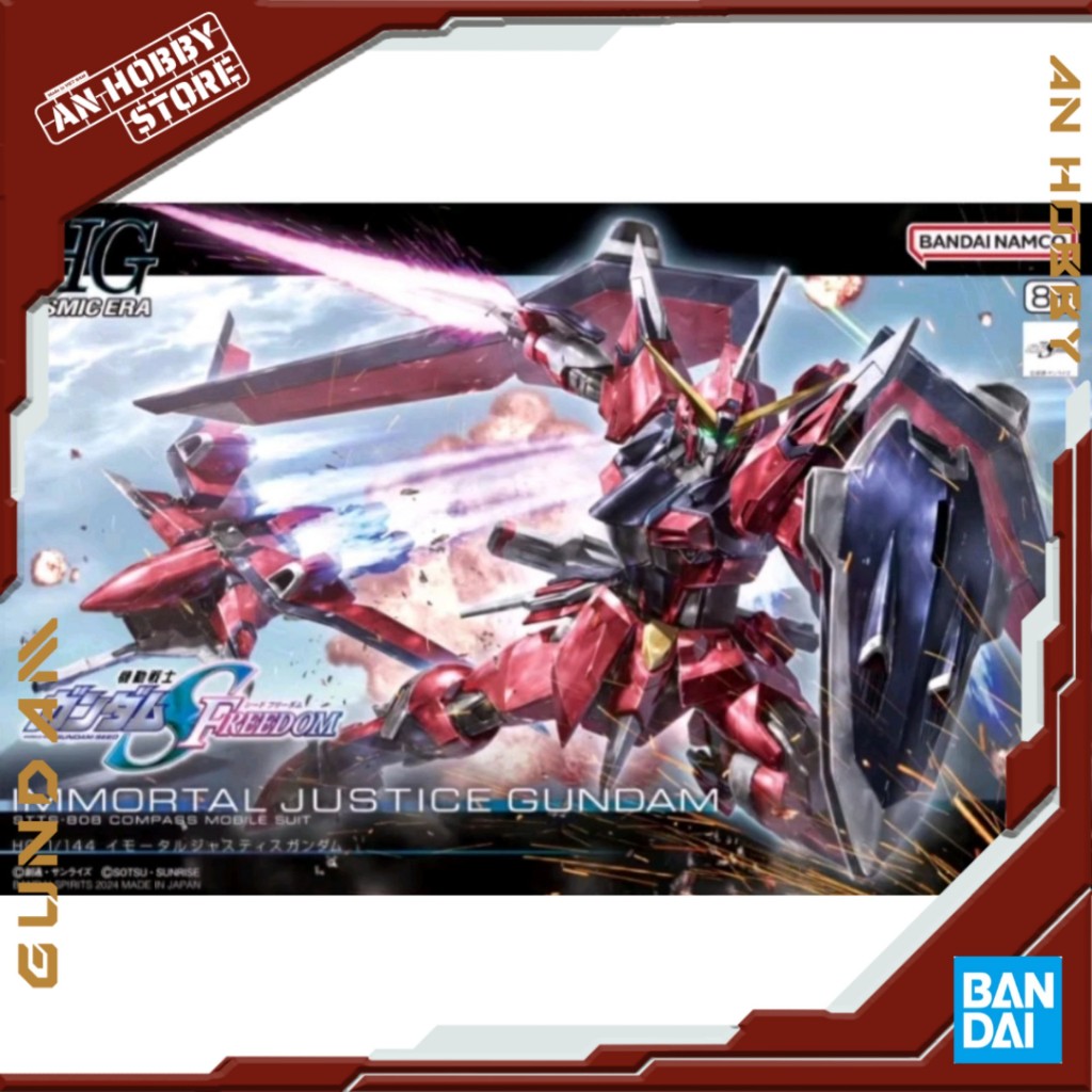 [HÀNG CÓ SẴN] Mô hình Lắp Ráp HGCE HG CE SEED FREEDOM 1/144 Immortal Justice Gundam