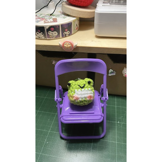 Móc khóa ếch ú mini len handmade siu iu