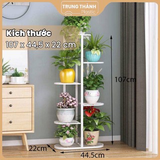 Kệ đặt chậu cây trong nhà ngoài trời 4 tầng chuẩn sắt Trung Thành Plastic