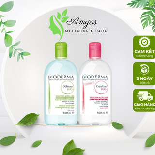 Nước Tẩy Trang Bioderma Chính Hãng Cho Da Dầu Mụn Và Da Nhạy Cảm 500ml, Bio 100ml Dịu