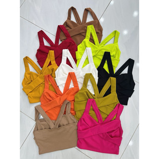 Áo thun croptop về đủ màu
