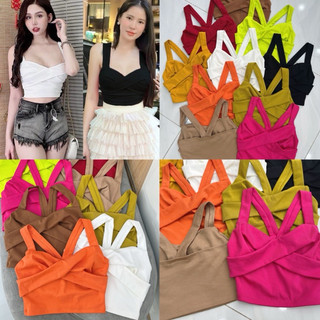 Áo thun croptop về đủ màu