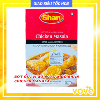 Bột gia vị ướp gà ân độ shan chicken masala 50gr