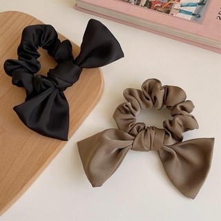 [Handmade] Dây cột buộc tóc đính nơ lụa satin sang trọng quý phái