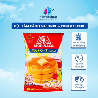 Bột làm bánh pancake Morinaga cho bé, bột làm bánh doraemon pancake - 600gr Nhật Bản cho bé