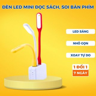 Đèn led usb mini siêu sáng đọc sách giá rẻ nhỏ gọn cho laptop, sạc dự phòng, máy tính Digibox