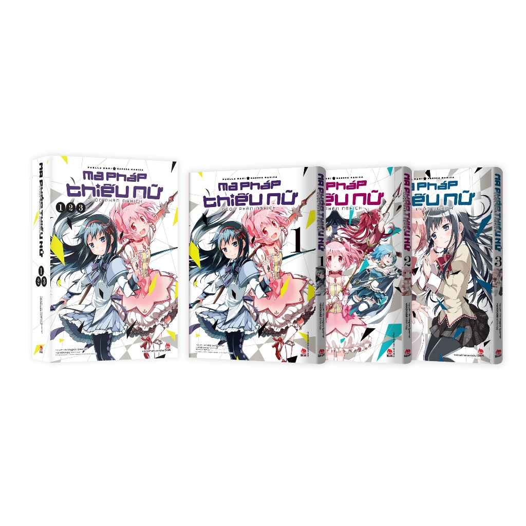 Boxset P3 - Truyện Ma Pháp Thiếu Nữ Madoka Magica - Cuộc Phản Nghịch (3 Tập) [Tặng Kèm 01 Bìa Áo]