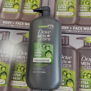 sữa tắm cho nam Dove Men Care Extra Fresh Body and Face Wash 946ml