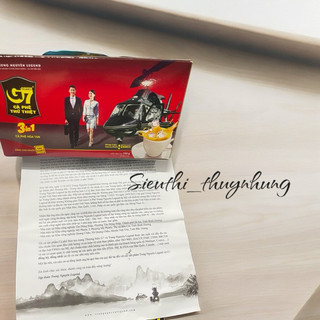 Cà phê hòa tan g7 3in1 trung nguyên 21 gói