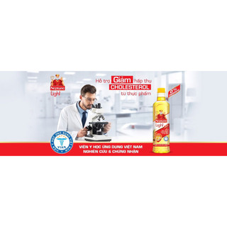 Dầu ăn Neptune Light thượng hạng chai 1L