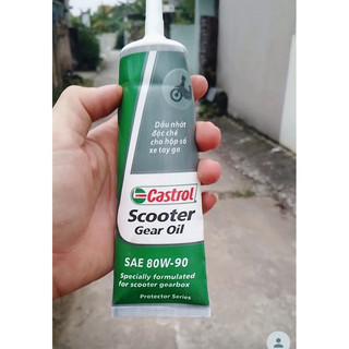 Giá KM) Dầu Nhớt Hộp Số Xe Tay Ga ( Nhớt Lap ) Castrol Scooter Gear Oil 80w90 120ml