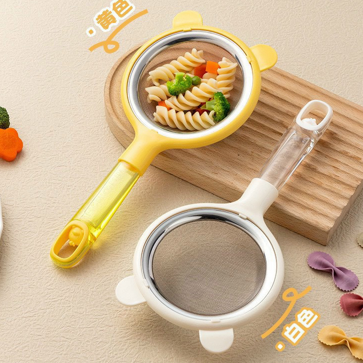 Rây Lọc Bột, Cháo Ăn Dặm Cho Bé Loại Trung 12 Cm Mắt Dày Inox Không Dỉ