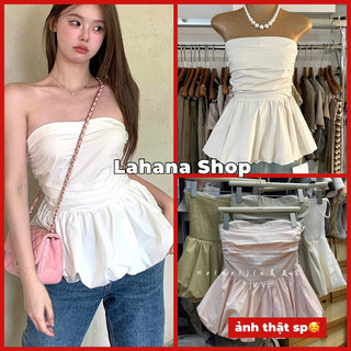 Lahana@ Áo Quây Bồng Bềnh Chun Sau QC (sẵn+ảnh thật)