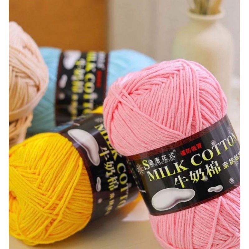 Len Milk Cotton 125gr